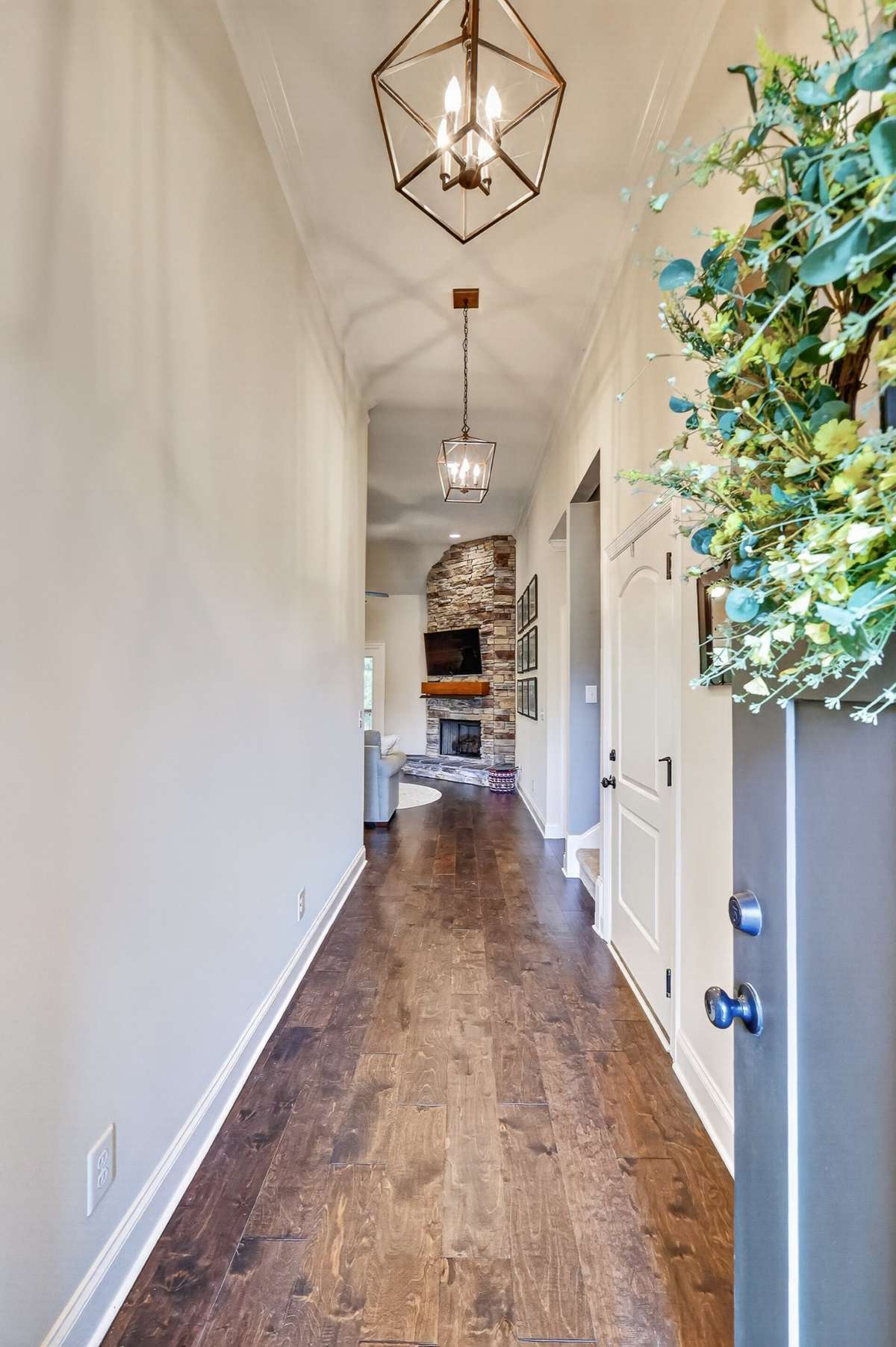 Entry going in the front door.