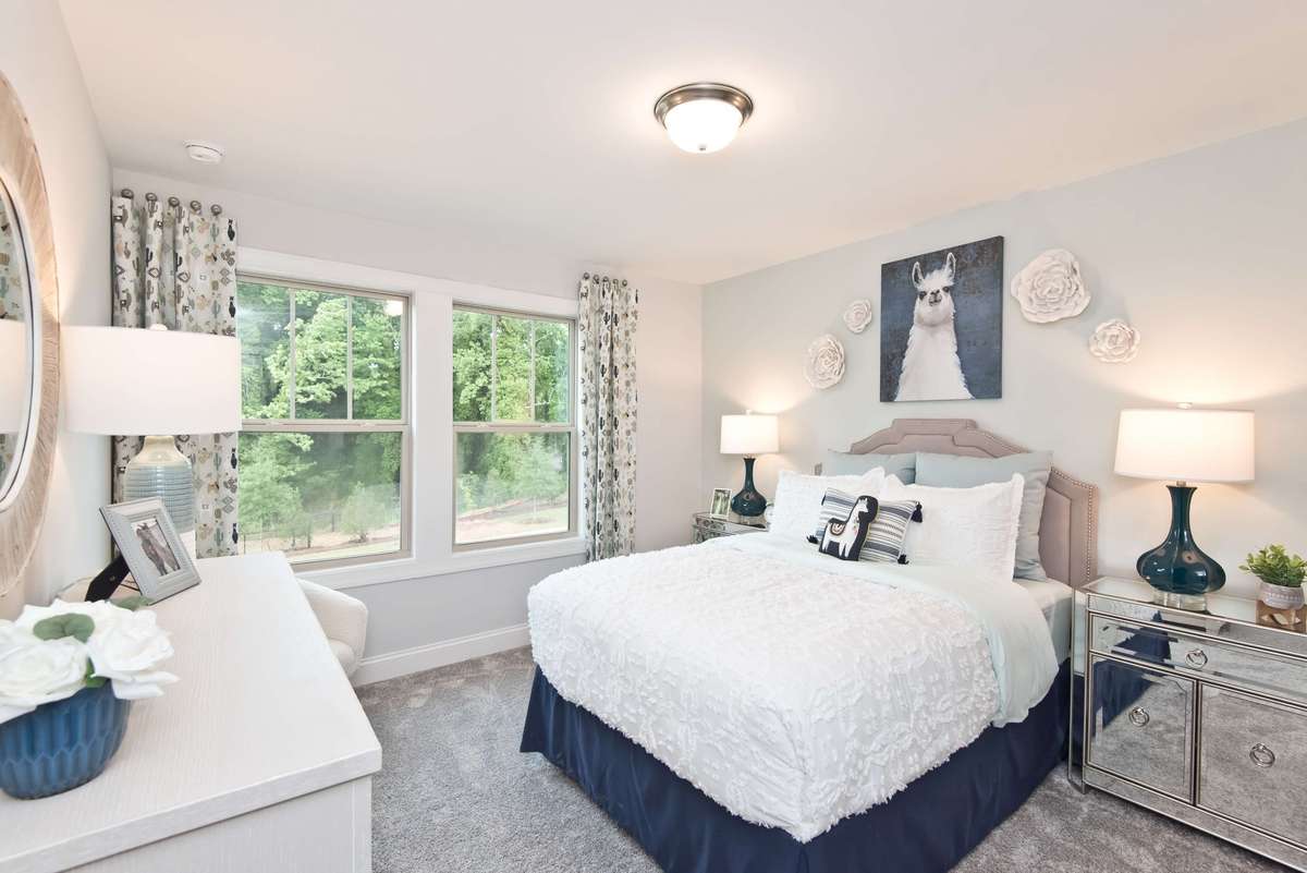 Photo is not of the actual home, but is an inspirational photo of builder’s model home and may depict options, furnishings, and/or decorator features that are not included