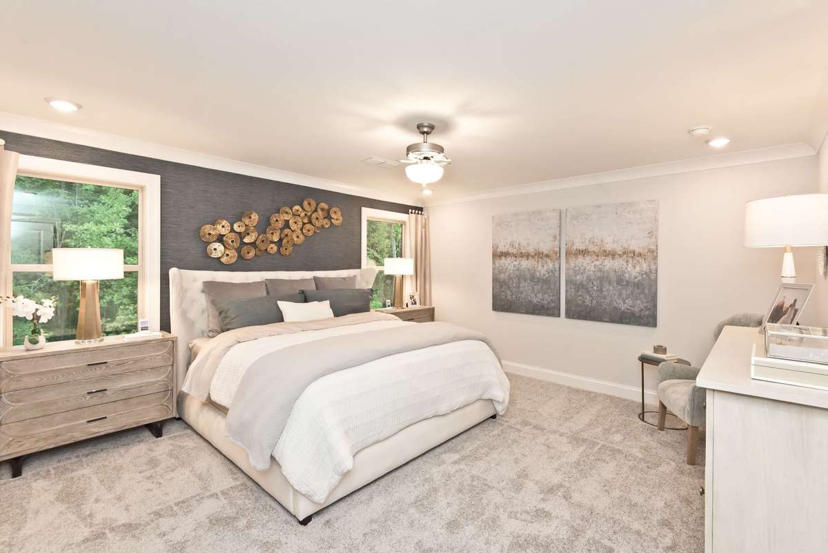 Photo is not of the actual home, but is an inspirational photo of builder’s model home and may depict options, furnishings, and/or decorator features that are not included