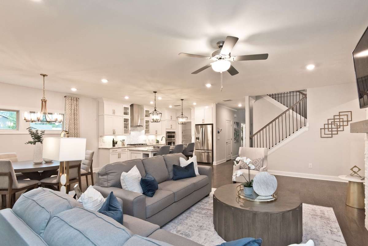 Photo is not of the actual home, but is an inspirational photo of builder’s model home and may depict options, furnishings, and/or decorator features that are not included