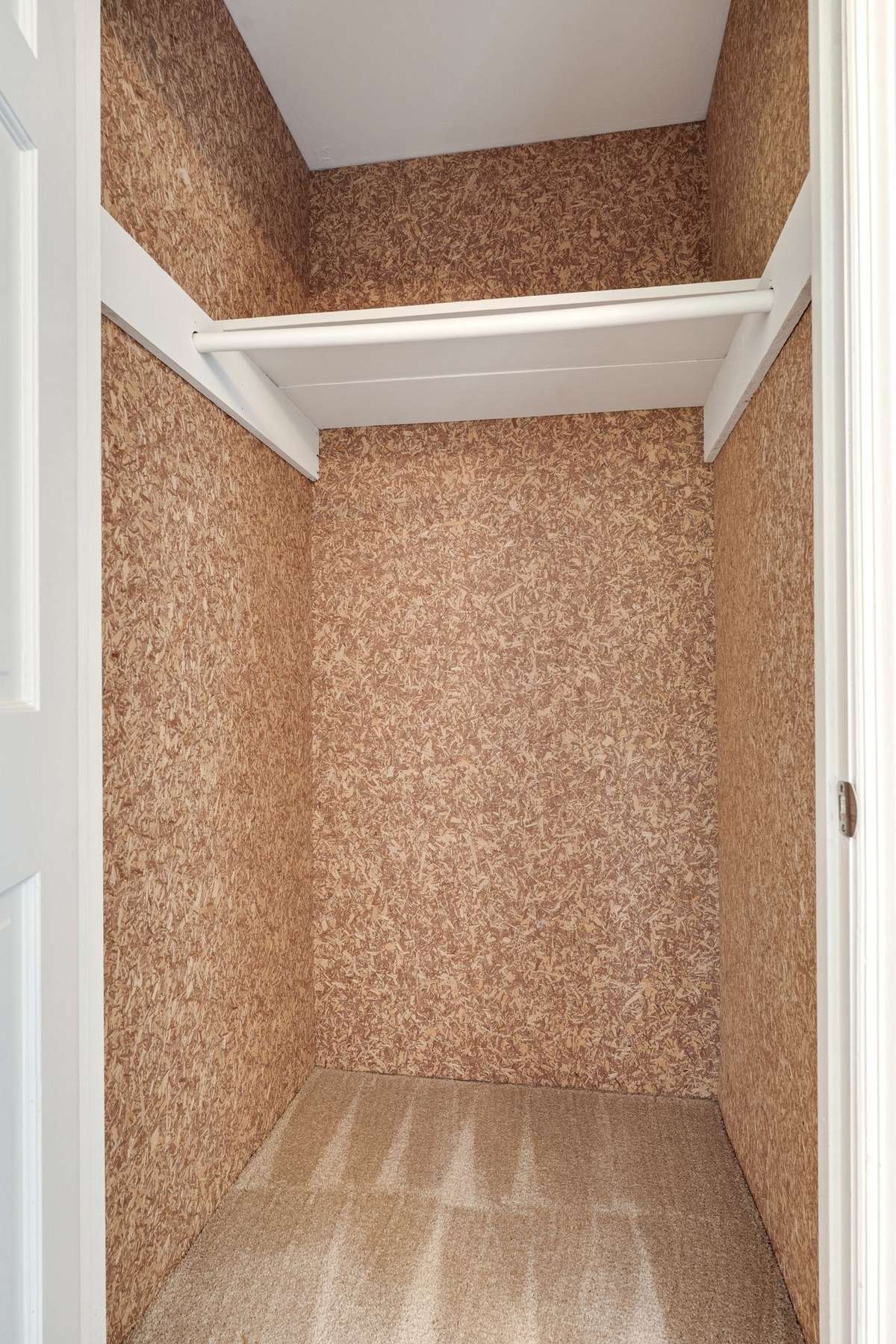 The cedar lined closet in the main floor hall has another closet stacked above it to accommodate a future elevator. There is another large closet in the hall on both floors so you would still have great storage if you installed an elevator
