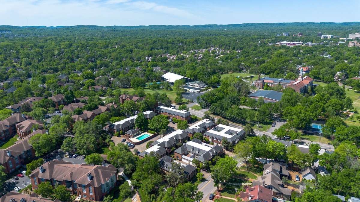 The beautiful Vanderbilt campus is an easy bike ride away!