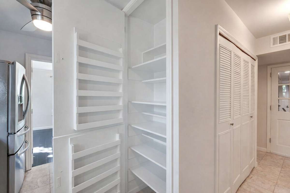 Interior of pantry