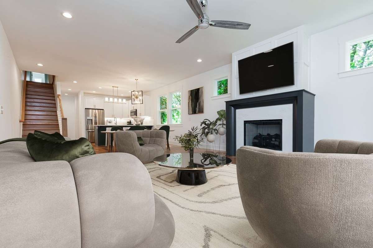 Same floorplan at one of our finished homes.
