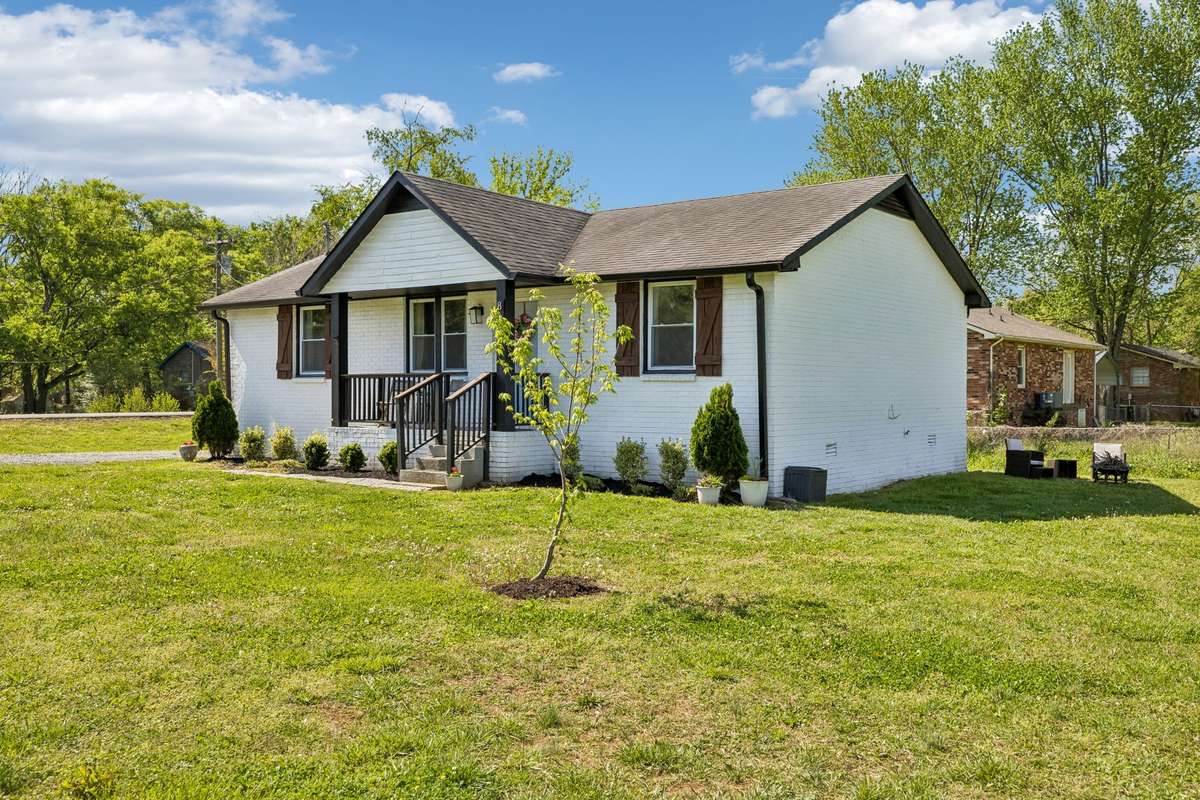 Enjoy this massive front and side yard.