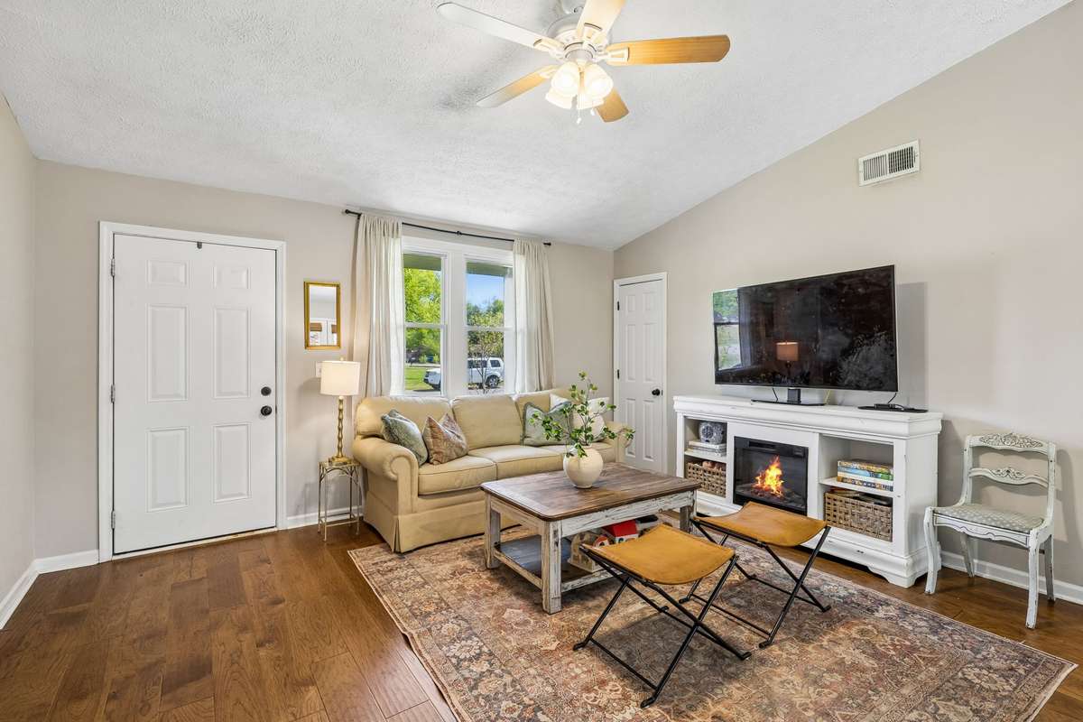 Spacious main living space.