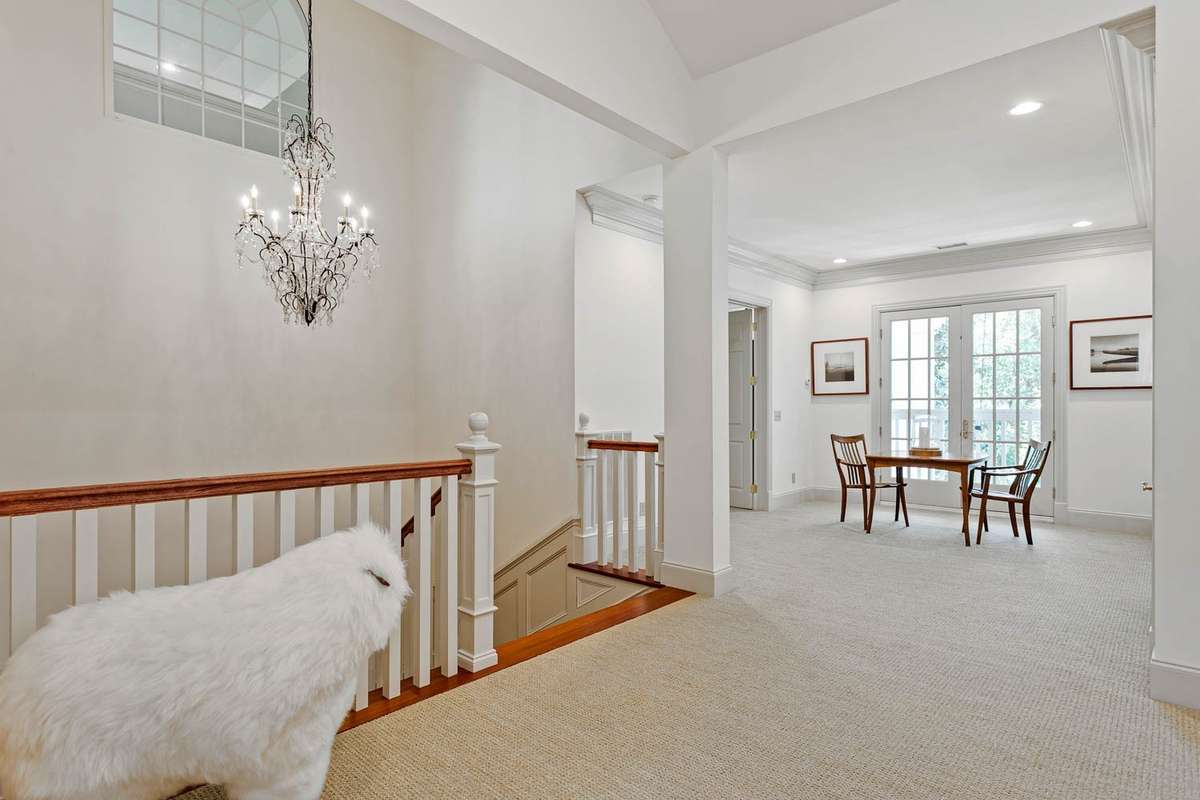 Another view as you come up the stairs...