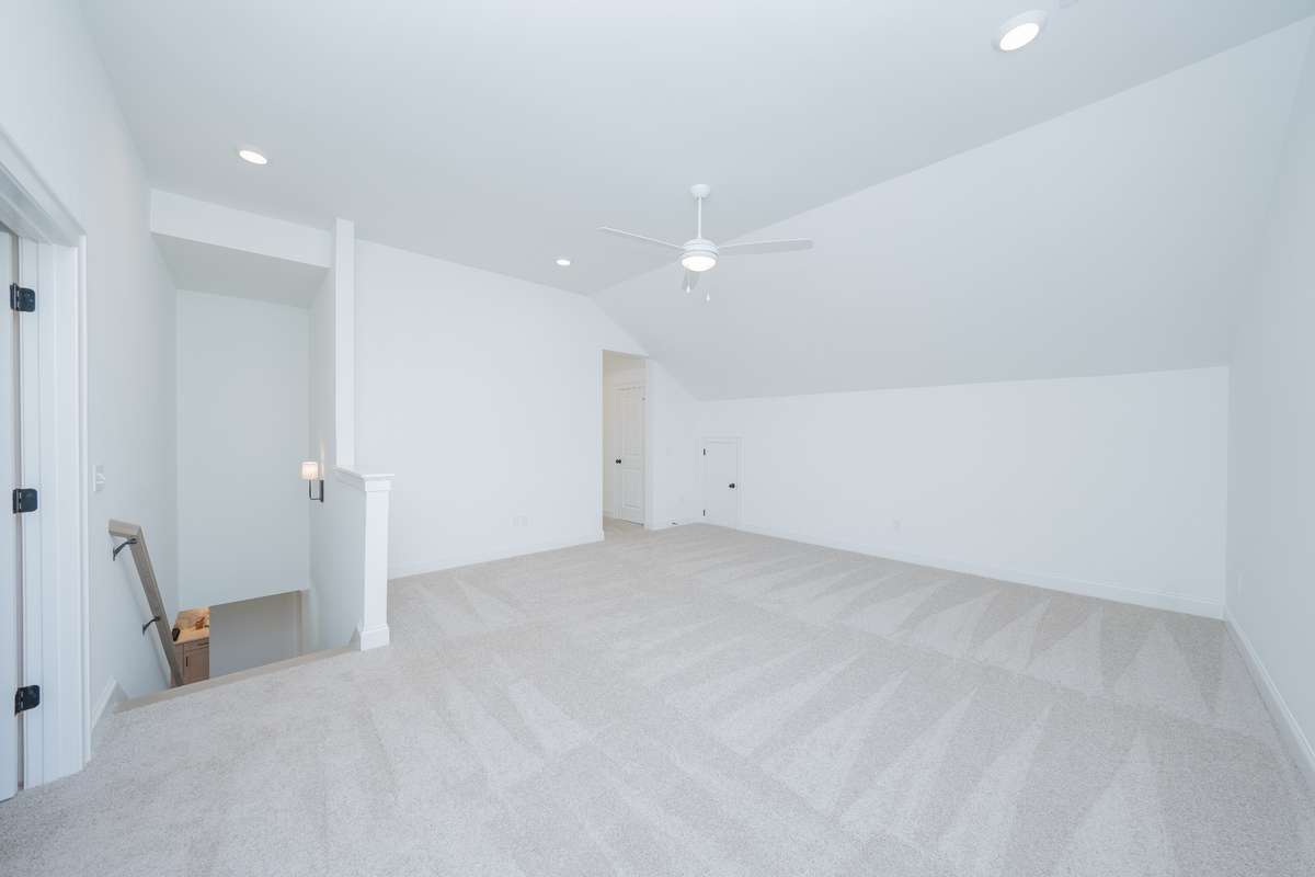 Bonus at top of stairs , hallway to right leads to bdrms 3 & 4 and bath 3