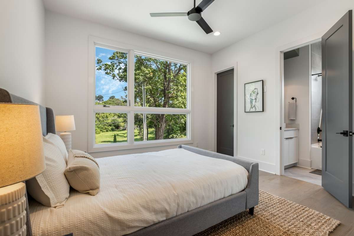 One of three well-appointed junior suites, each with its own ensuite bath and thoughtful design details.