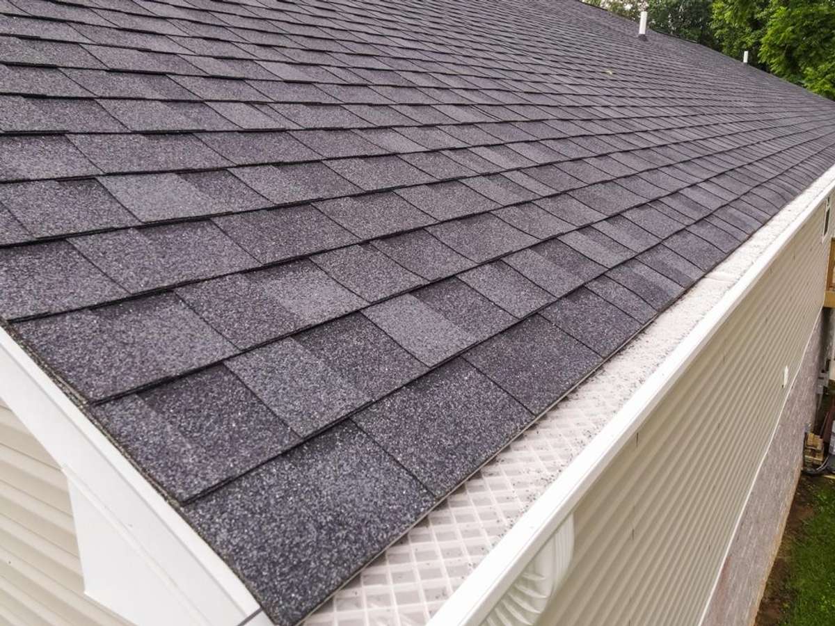 Seller added a leaf guard system with Lifetime Warranty