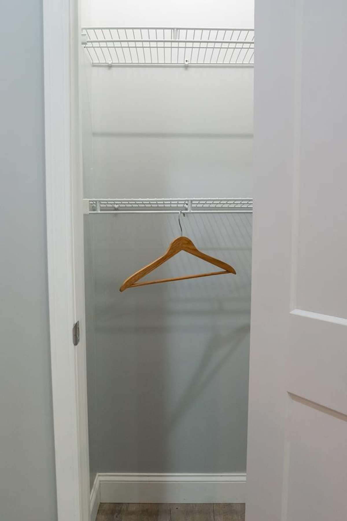 Hall coat closet