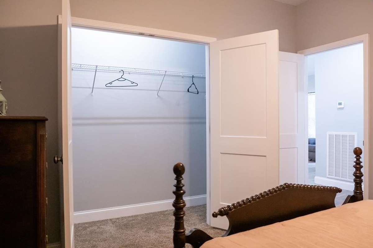 Generous sized closets in Bedrooms 2 & 3