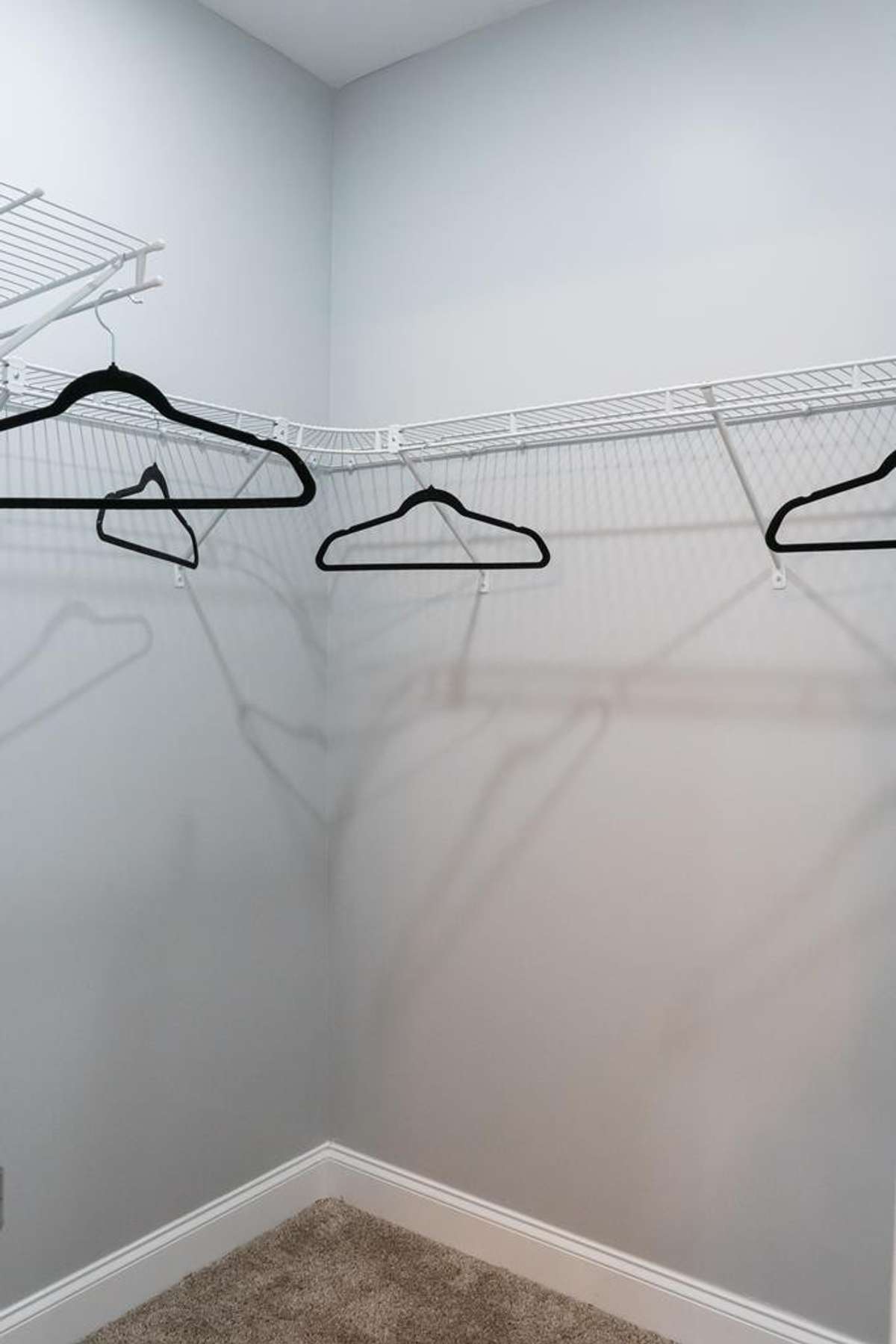 Primary - 3 walls of hanging/storage space in walk-in closet
