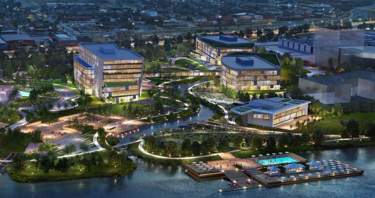 The new Oracle campus that just broke ground is less than 1 mile from Lucy Nashville.