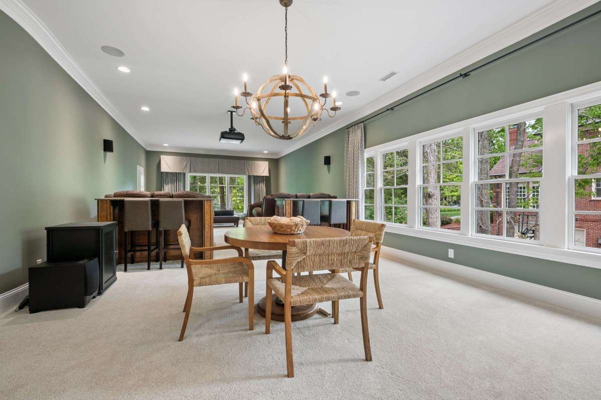 Located on the second floor, the versatile Media Room is an entertainer's delight offering a true at-home theater experience ideal for movies, game days and sleepovers.
