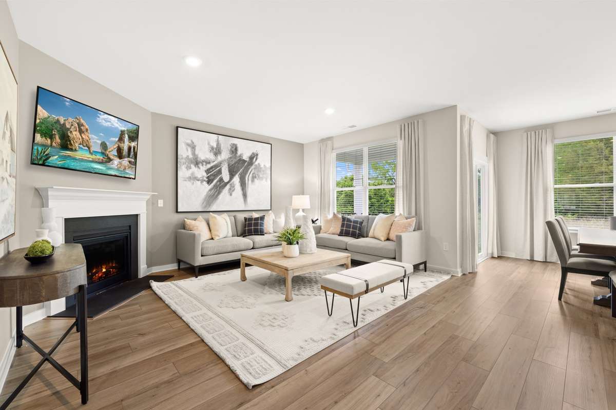 Photo of model, features and selections may not represent community selections