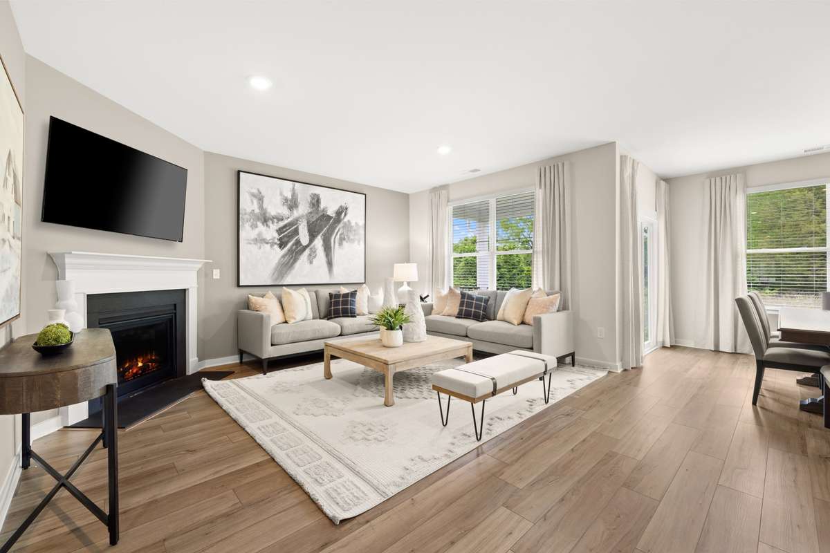 Photo of model, features and selections may not represent community selections