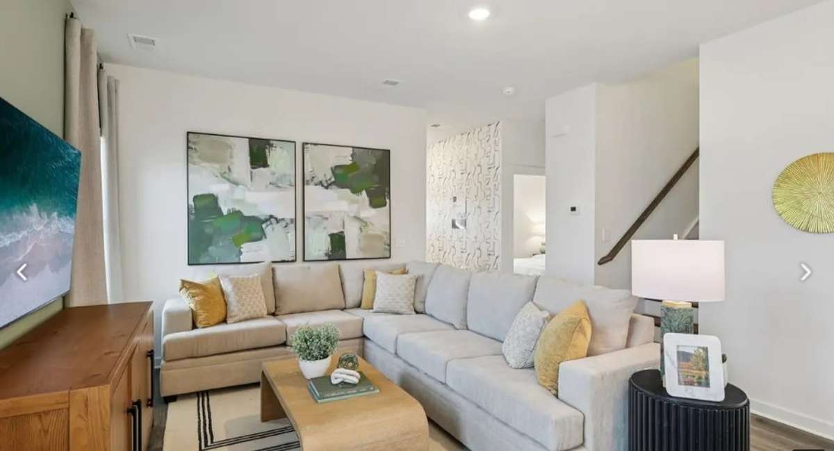 Photo is not of the actual home, but is an inspirational photo of builder’s model home and may depict options, furnishings, and/or decorator features that are not included