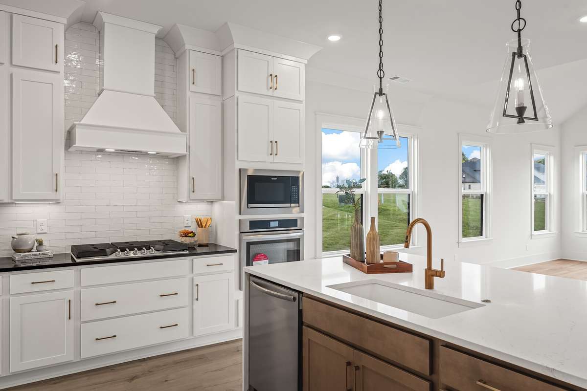 Photos are from another floorplan similar to a Bristol. The Bristol is a new floorplan so photos are more for inspiration.