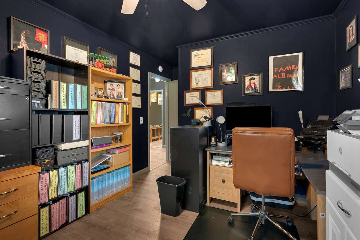 Bedroom 4-Currently used as an office