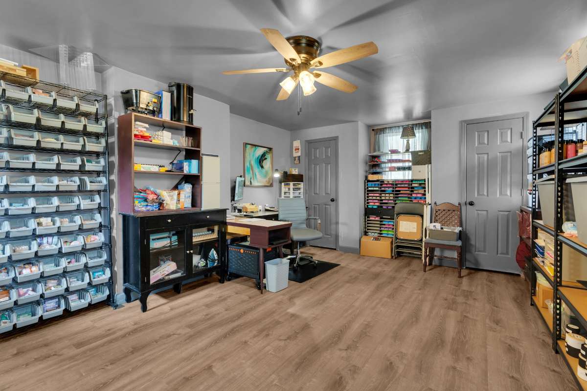 Bedroom 5 (20X14)-Flexible space! Great as a home office or bonus room, featuring exterior access for guests and visitors.