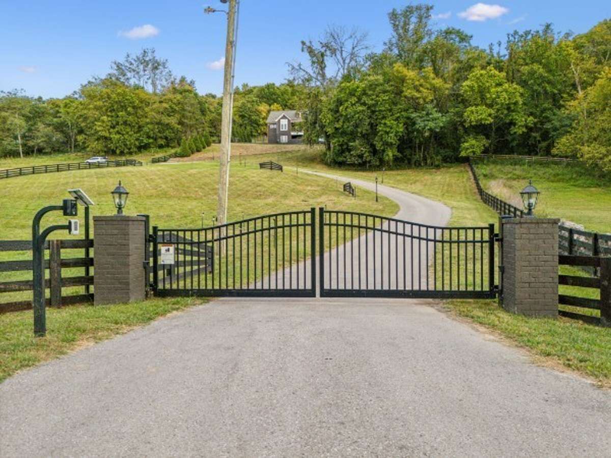 Beautiful gated estate on 6.91 acres.