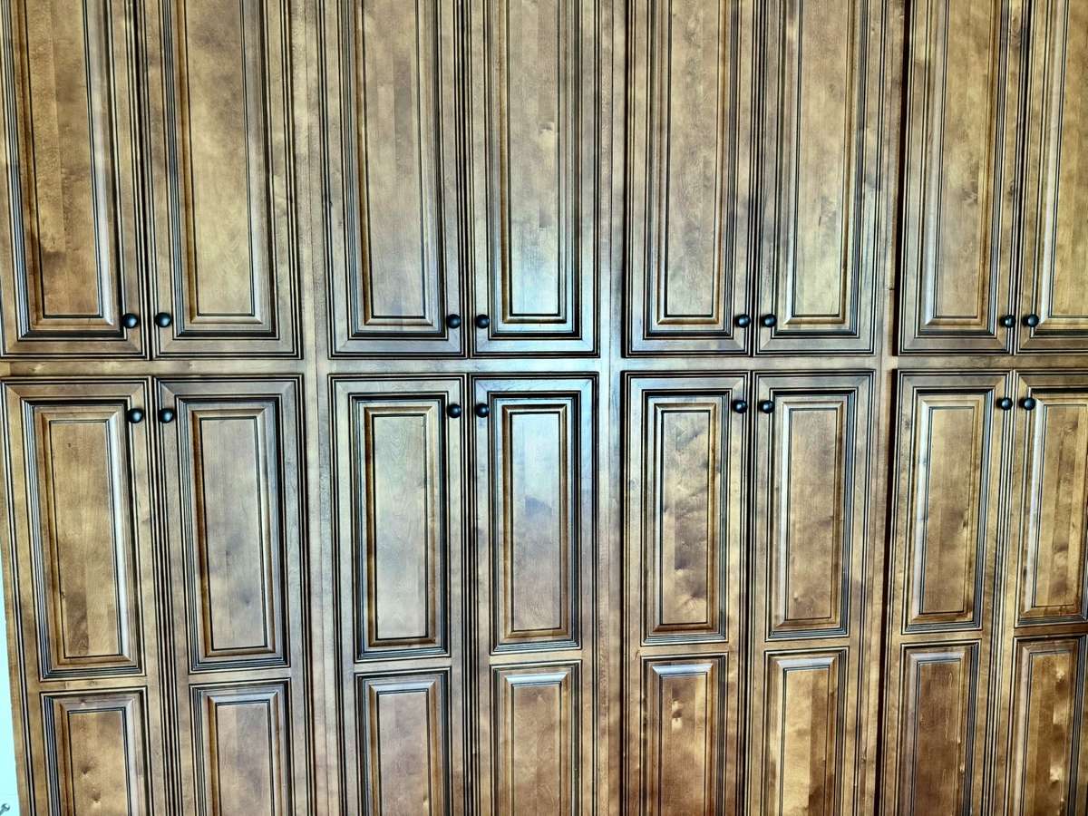 Custom Cabinets in the Garge