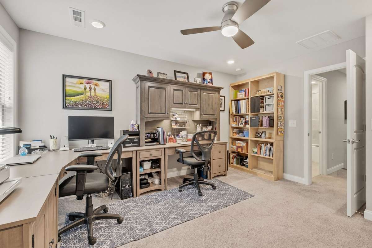 Another view of this spacious bedroom.