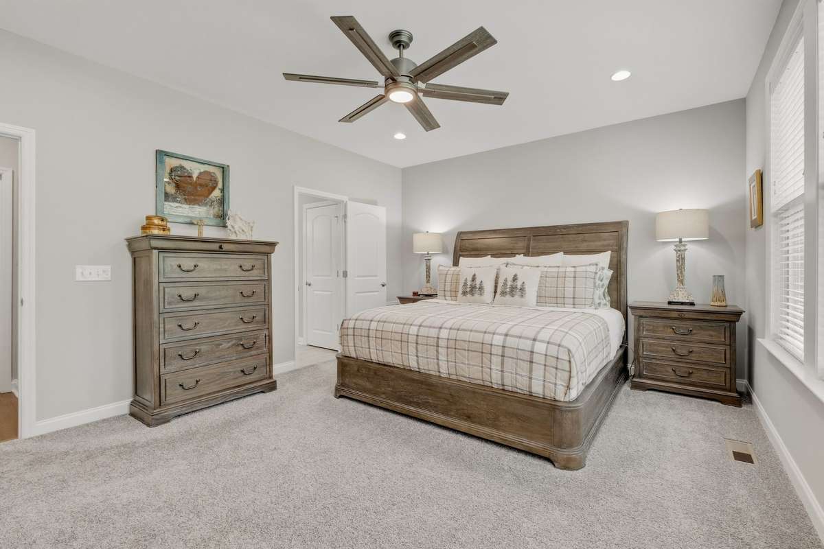 Another view of the master suite.