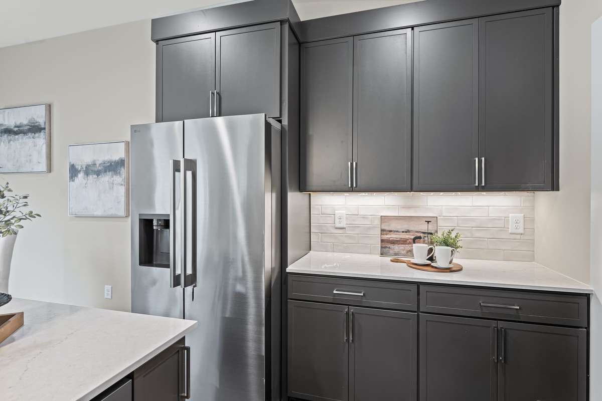 All appliances are included:  Refrigerator, Gas Stove with Oven, Microwave, Dishwasher.
