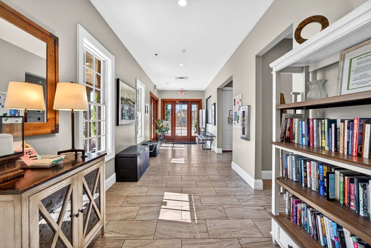Club house hallway
