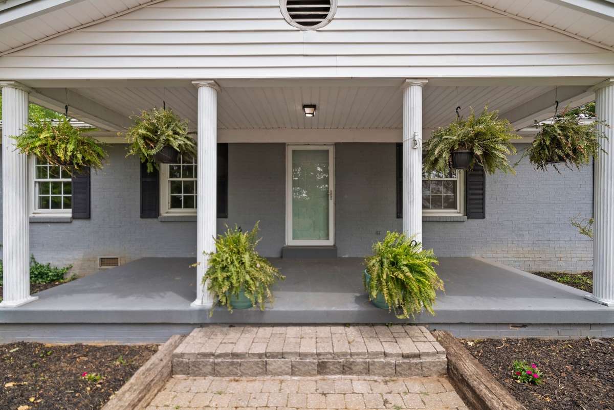Enjoy the evening on your front porch.