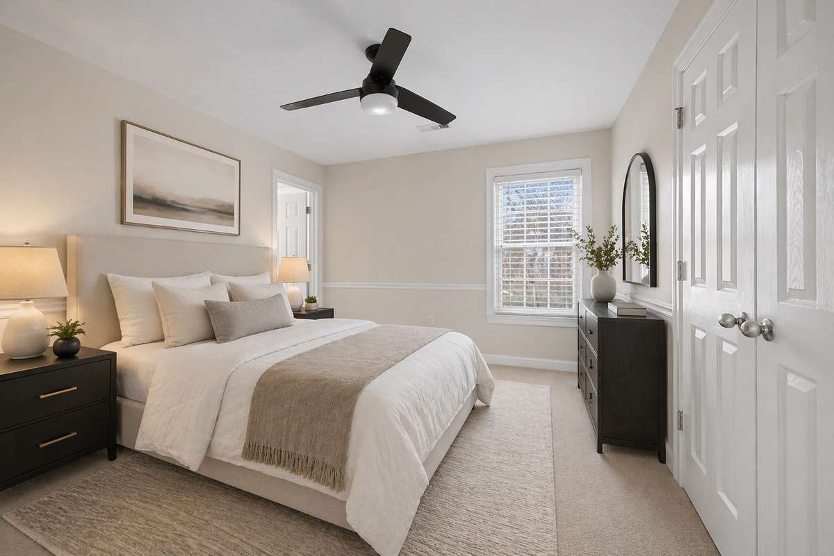 Virtually Staged showing off size and layout.