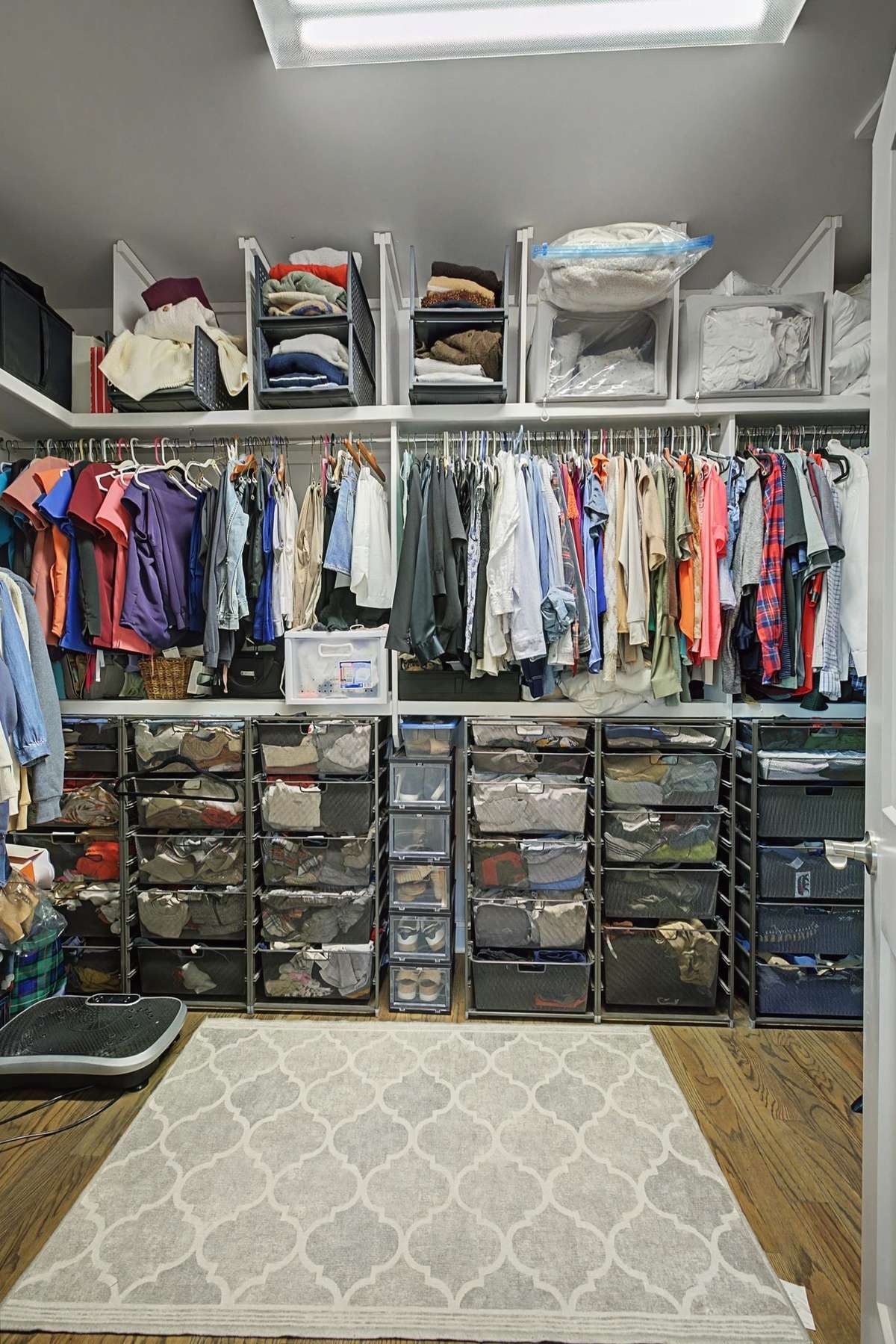 The storage in the primary suite is perfect for organization and negotiable.