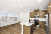 Photos represent the townhome for purchase. Stunning floor plan, luxury inclusions, this one will sell quickly!