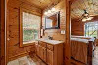 Upstairs bath