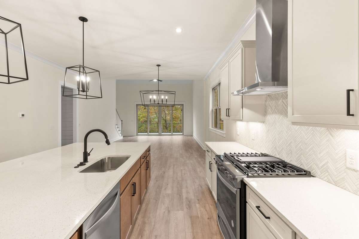 Photos of previously built home.
