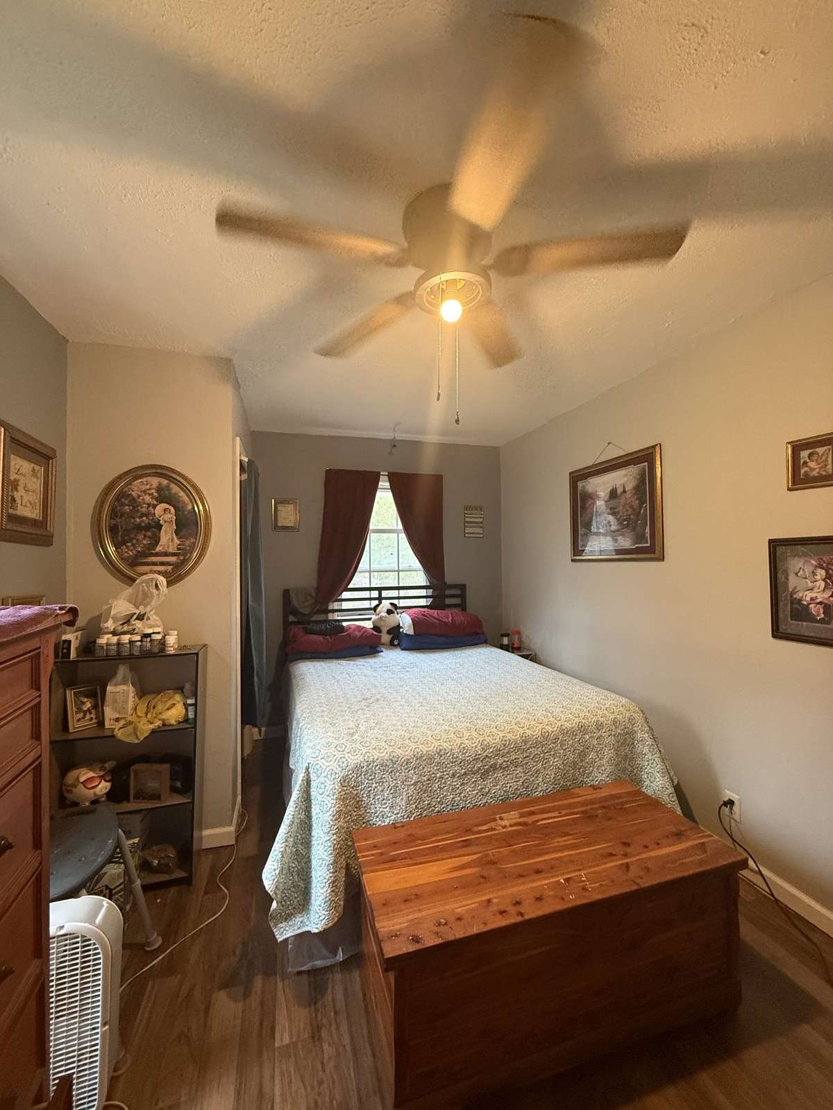 Tiny home bedroom