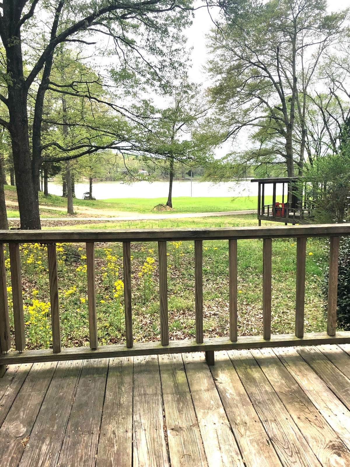 River view from the front deck.