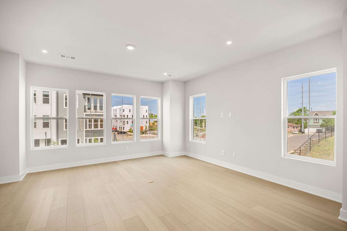 This home is an end unit with extra windows!