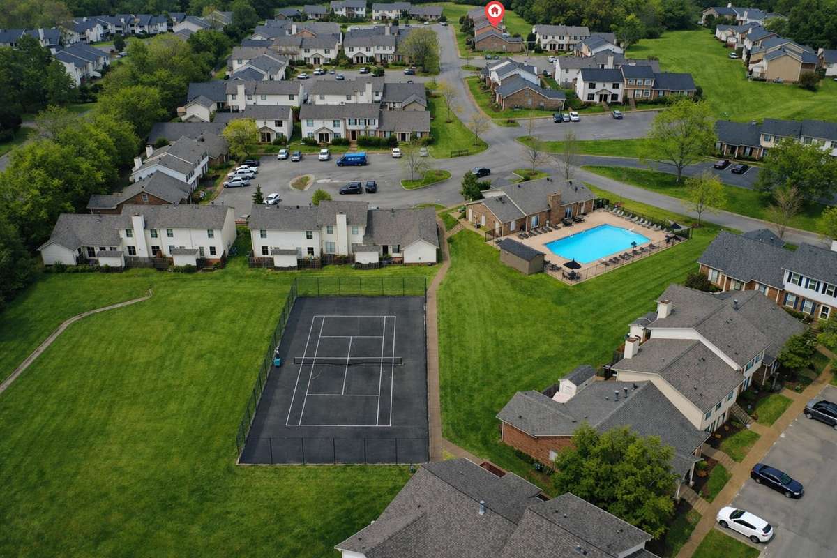 Just a short stroll to amenities.