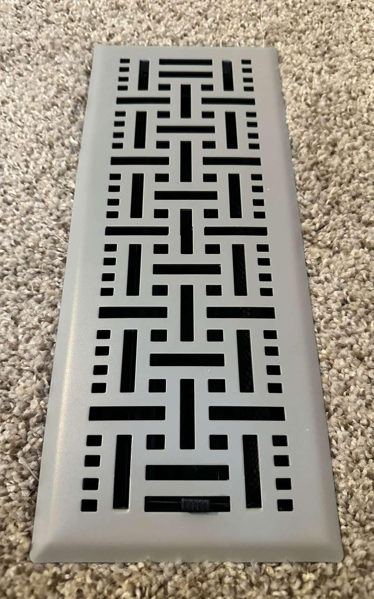 Upgraded custom registers throughout the home add custom touches to a home that was loved and cared for.