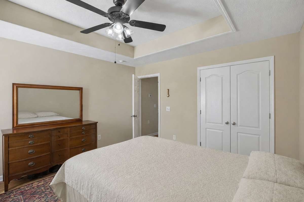 Another view of your primary bedroom with large closet. 2739 Oxford Hall Ave. Murfreesboro, TN 37128