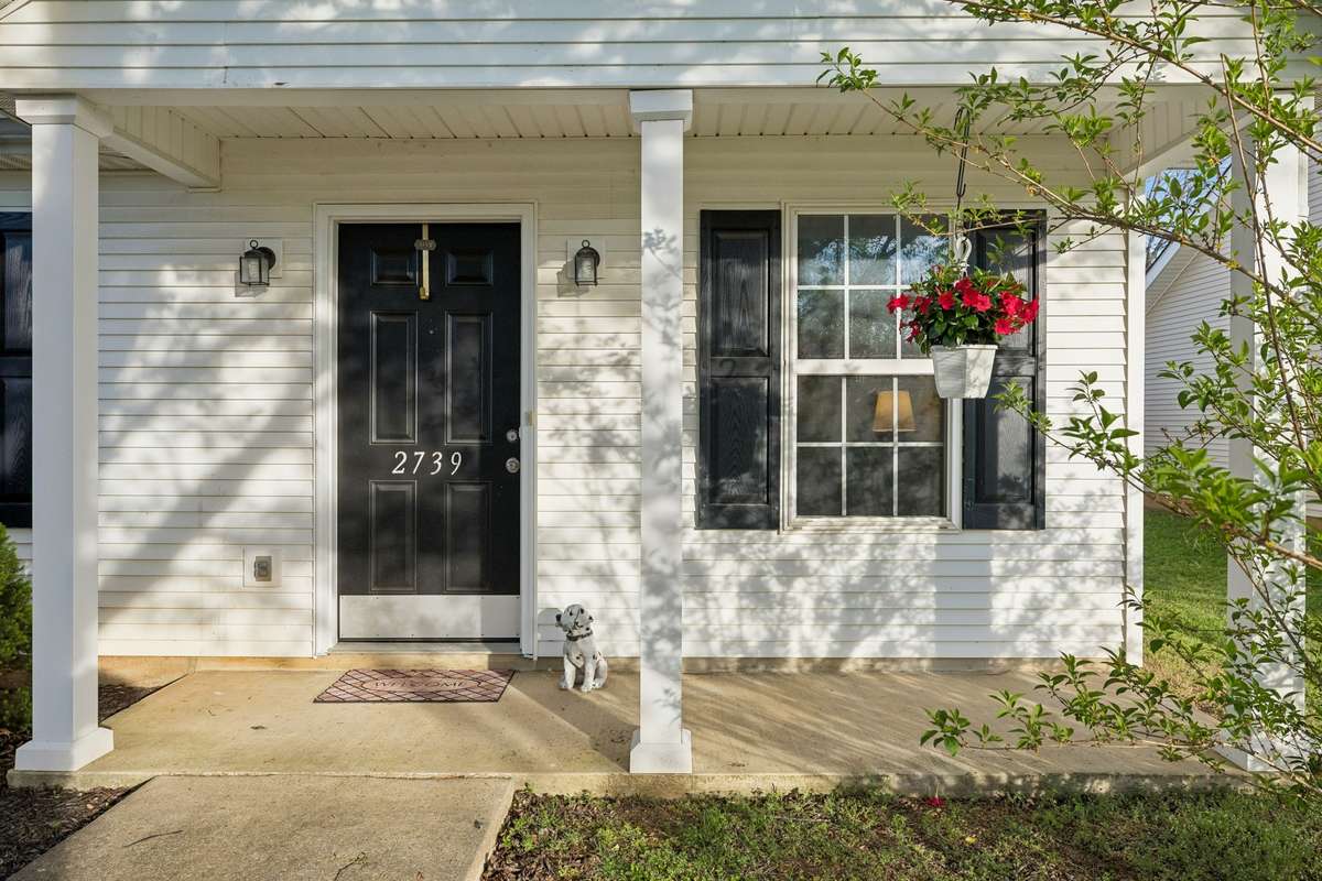 Enjoy relaxing on your rocking chair front porch with columns. 2739 Oxford Hall Ave. Murfreesboro, TN 37128