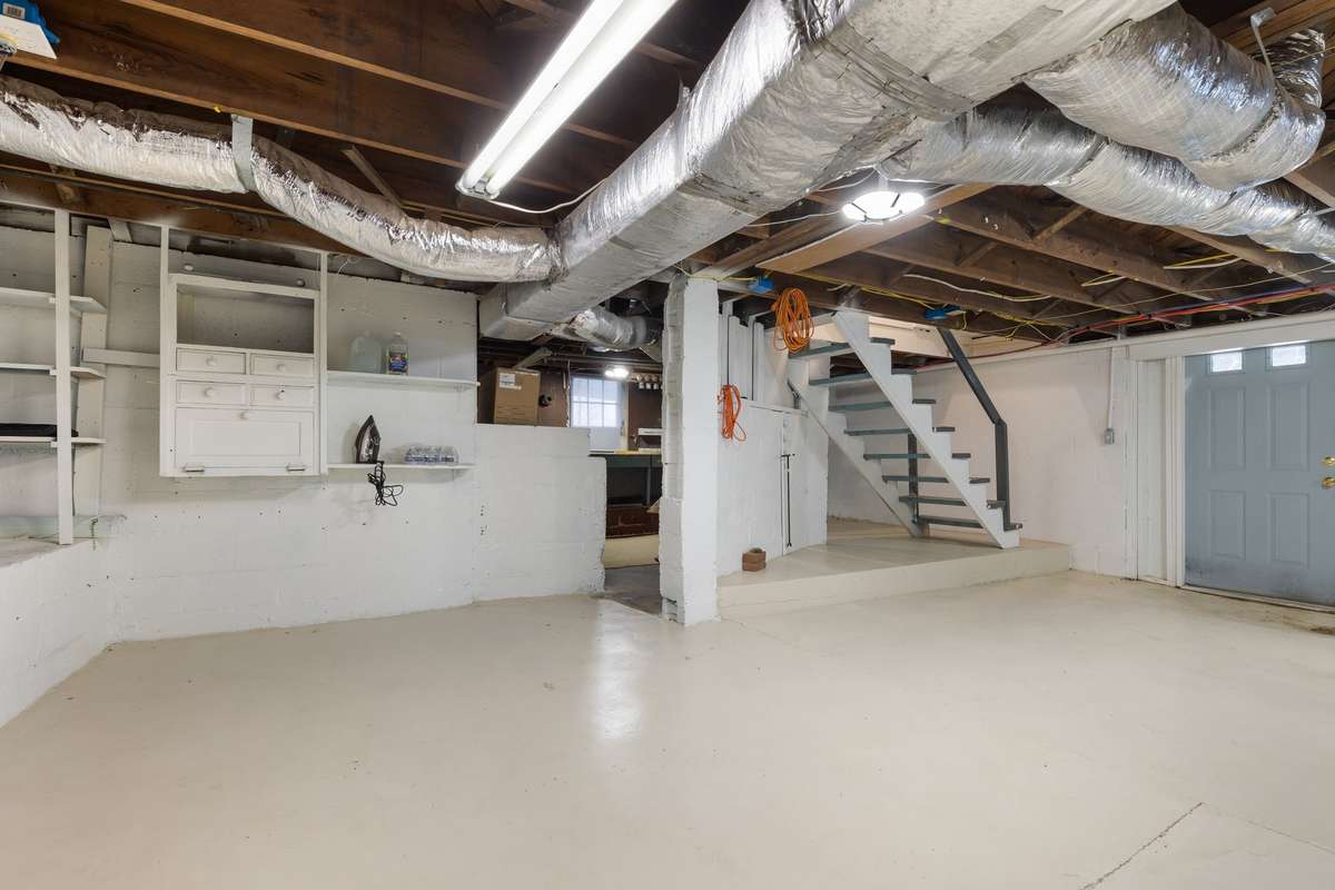 Looking for a storm shelter? The basement offers another 927 sq ft of safe flex space - this perfect tornado shelter that will comfortably hold your whole family and fur babies. Also, a great space for a home gym, playroom, storage, or canning.