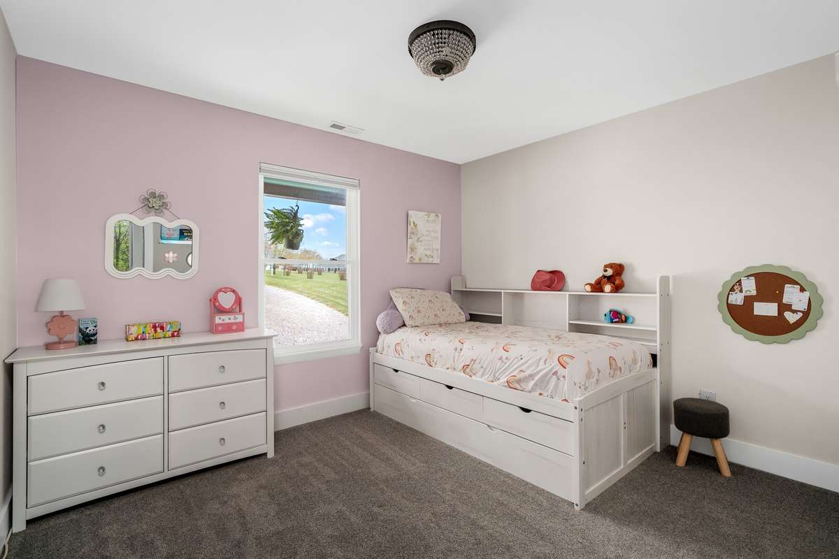 A spacious secondary room.