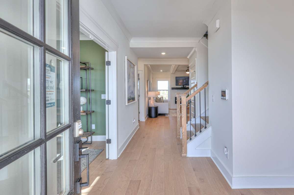 This photo is of a decorated Colburn Model Home.