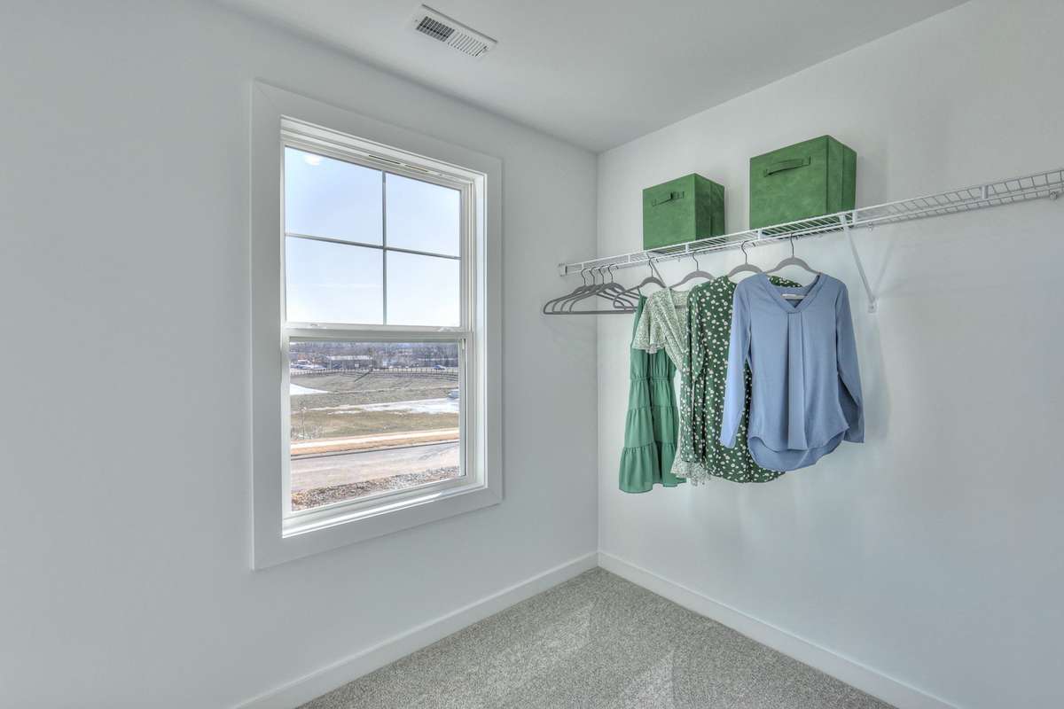 This photo is of a decorated Colburn Model Home.