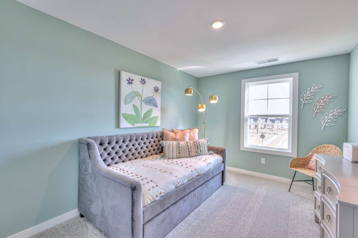 This photo is of a decorated Colburn Model Home.