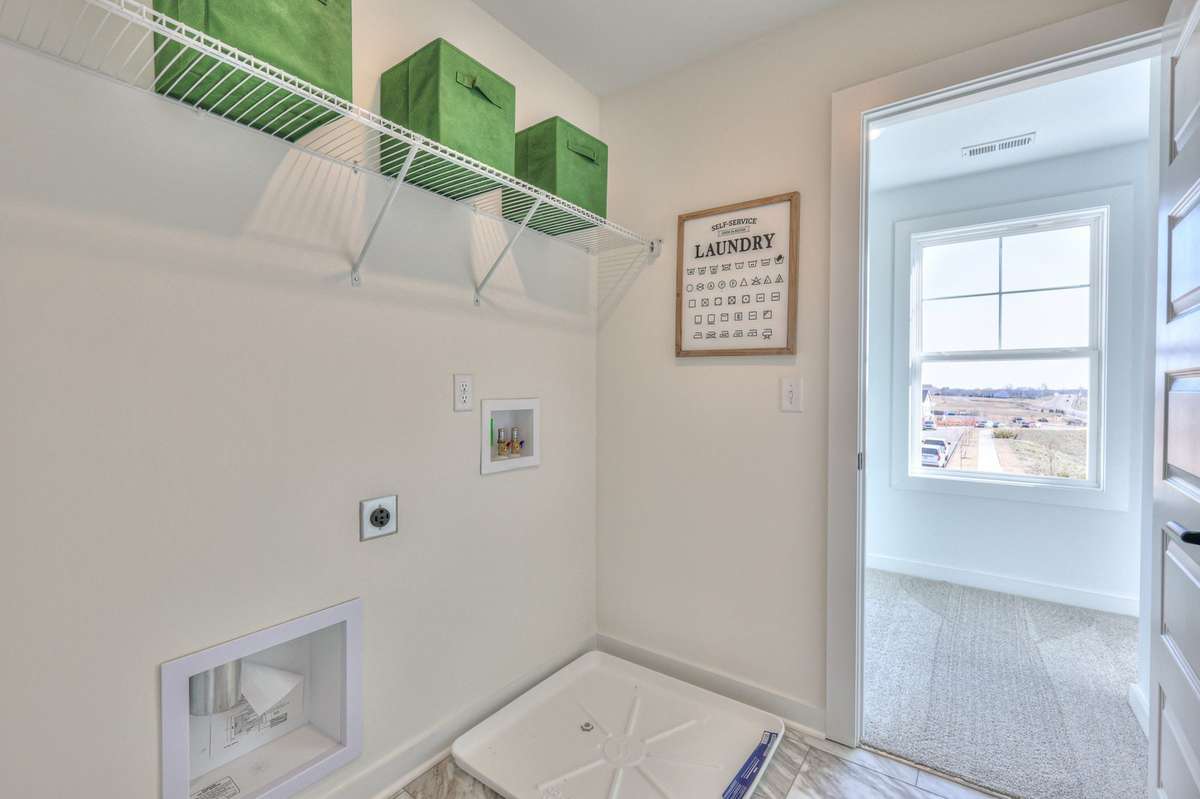This photo is of a decorated Colburn Model Home.